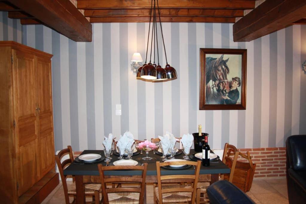 L'Ecurie D'Hubert Villa Gerponville Luaran gambar